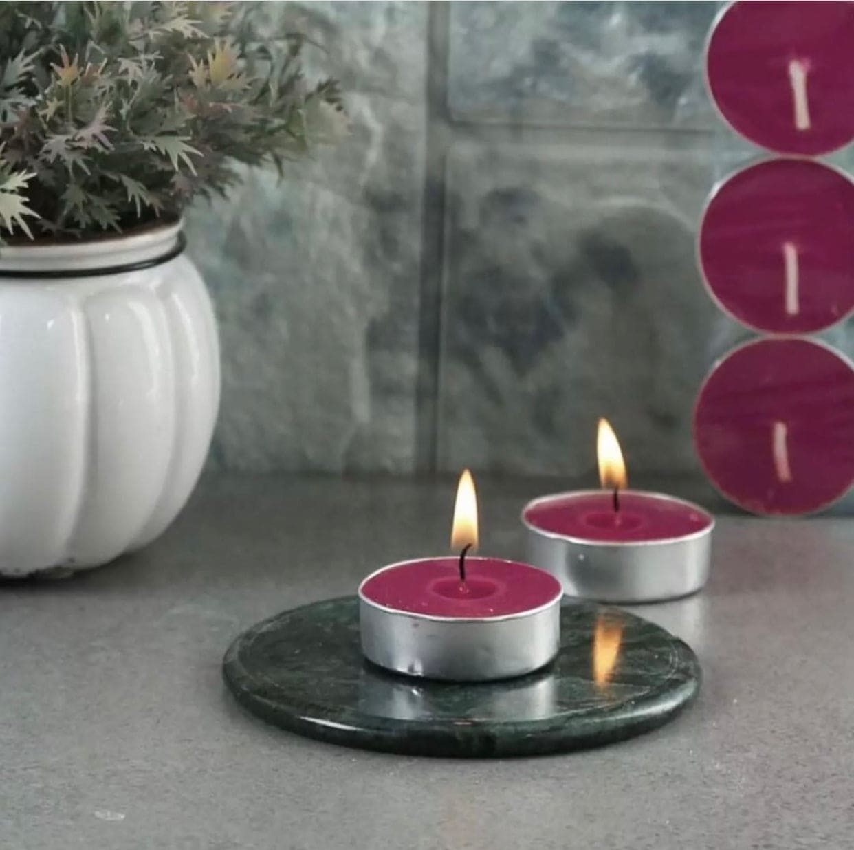 Set of 18 Pcs Mini Tealight Candle, Stonebriar Long Burning Tea Light Candles Premium Smokeless Candle Burner For Wedding, Round Paraffin Candle Set of 18 Pcs Mini Tealight Candle, Stonebriar Long Burning Tea Light Candles Premium Smokeless Candle Burner For Wedding, Round Paraffin Candle